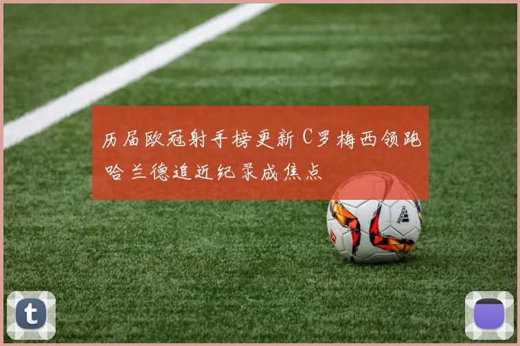 历届欧冠射手榜更新 C罗梅西领跑 哈兰德追近纪录成焦点